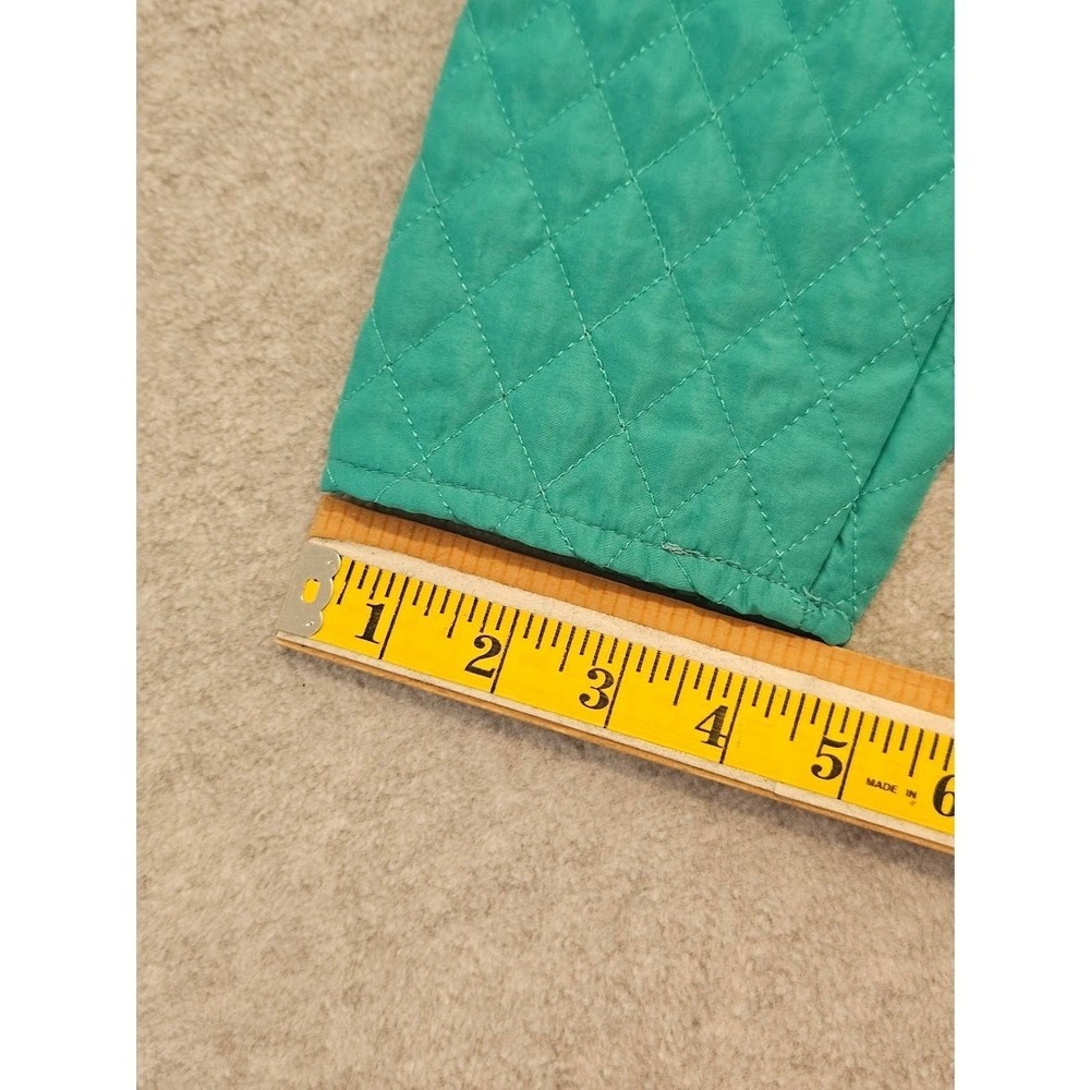 SOUTHERN LADY | Teal Green Quilted Full-Zip Lightweight Jacket - Size S - Picture 14 of 14